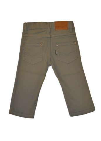 Серые кэжуал демисезонные брюки со средней талией Girandola