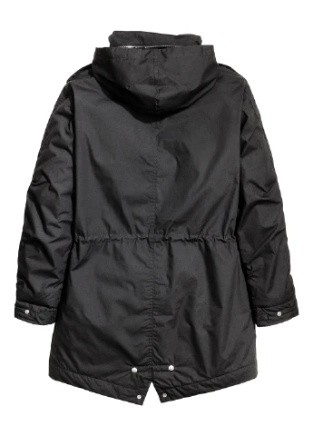 Черное демисезонное Пальто H&M