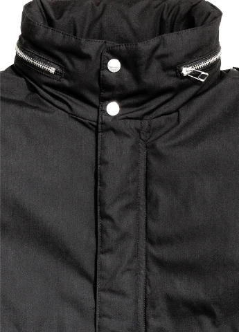Черное демисезонное Пальто H&M