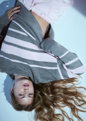 Серый зимний джемпер джемпер H&M