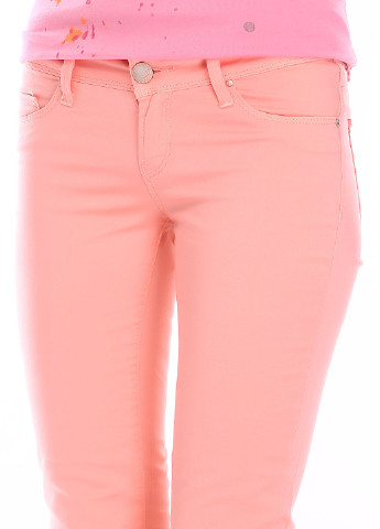Светло-розовые кэжуал летние зауженные брюки Madoc