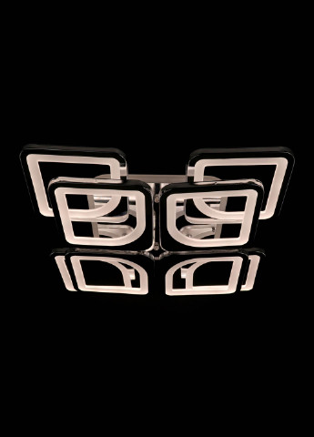 Люстра потолочная LED с пультом A2281/4+4S-RGB-ch Хром 11х43х43 см. Handmade (234539569)