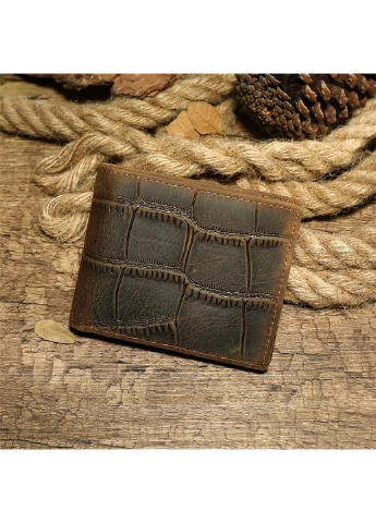 Мужской кожаный кошелек 11х9,5х2 см Vintage (229458867)