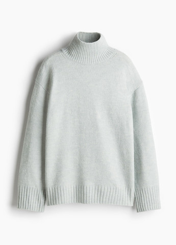 Светло-бирюзовый демисезонный свитер H&M