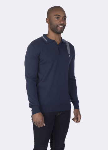 Темно-синій демісезонний пуловер пуловер Giorgio di Mare