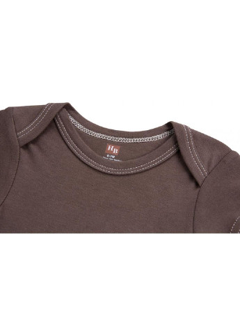 Боди коричневый из бамбука с коровкой (68312.BR.0-3) Luvable Friends (251310238)