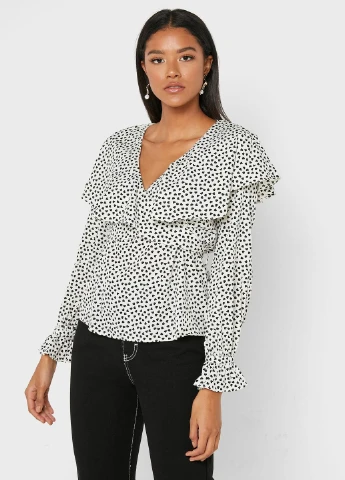 Біла блуза Topshop