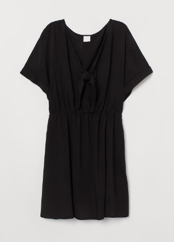Чорна кежуал плаття H&M однотонна