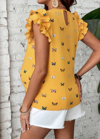 Жовта блуза для вагітних SHEIN