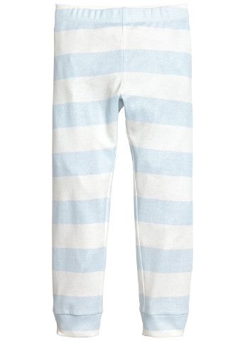 Белая всесезон пижама (лонгслив, брюки) H&M