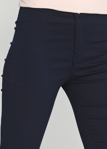 Темно-синие кэжуал летние зауженные брюки Bikelife