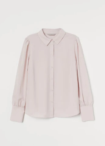 Светло-розовая блуза H&M