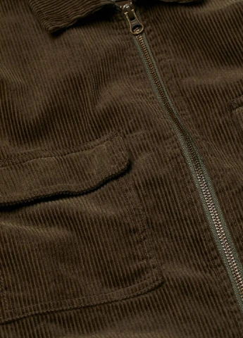 Оливковая (хаки) демисезонная куртка H&M