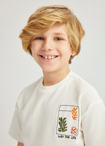 Айвори летняя футболка KOTON