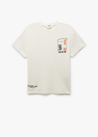 Айвори летняя футболка KOTON