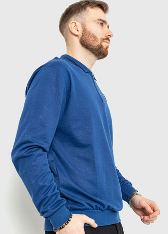 Синяя футболка-поло для мужчин Ager меланжевая