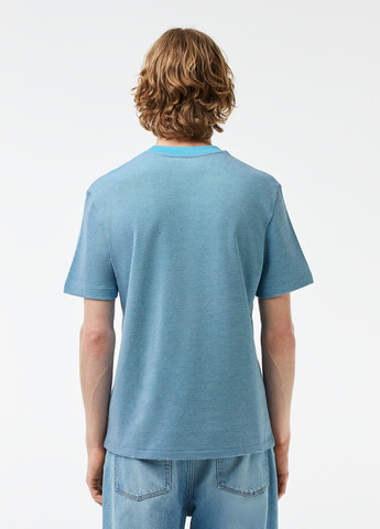 Голубая футболка Lacoste