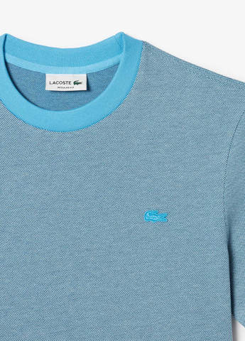 Голубая футболка Lacoste