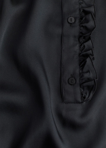 Чёрная блуза H&M