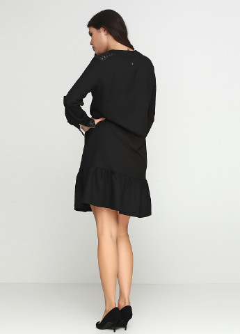 Чорна кежуал сукня Culture однотонна