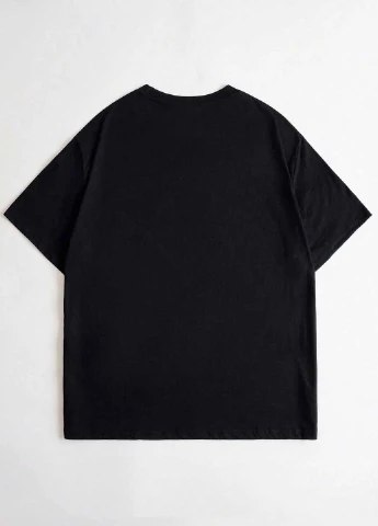 Черная футболка SHEIN