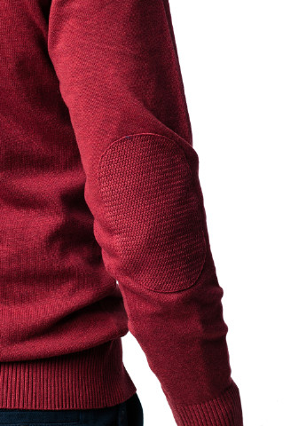 Бордовый демисезонный пуловер пуловер Pako Lorente