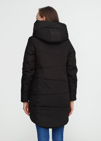 Черная зимняя куртка Fashion