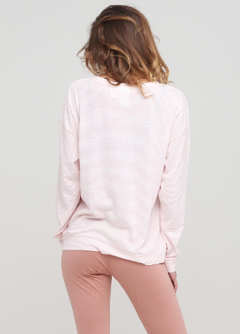 Светло-розовая всесезон пижамный лонгслив H&M