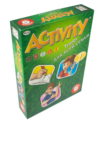 Настольная игра Активити Travel для всей семьи (55 карточек) Piatnik (286304808)