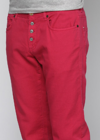 Розовые кэжуал демисезонные зауженные брюки Richmond