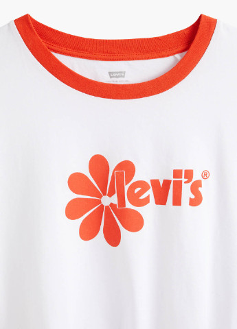 Біла літня футболка Levi's