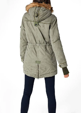 Зелена зимня куртка Brandit Layla Girls Parka