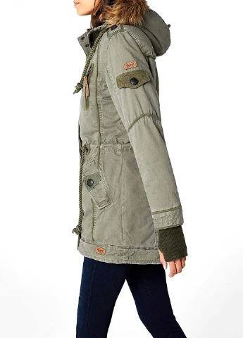 Зелена зимня куртка Brandit Layla Girls Parka
