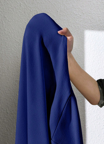 Темно-синя кежуал сукня SHEIN однотонна