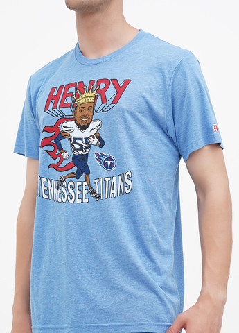 Блакитна футболка Homage