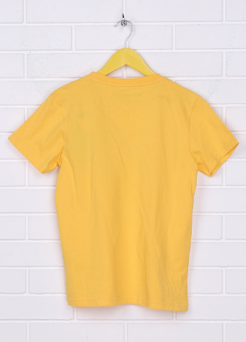 Жовта літня футболка з коротким рукавом Billabong