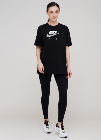 Чорна всесезон футболка Nike W Nsw Air Bf Top