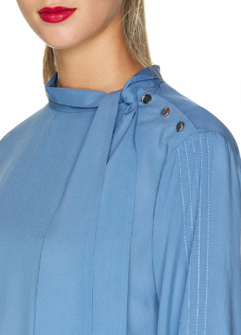 Голубая демисезонная блуза United Colors of Benetton