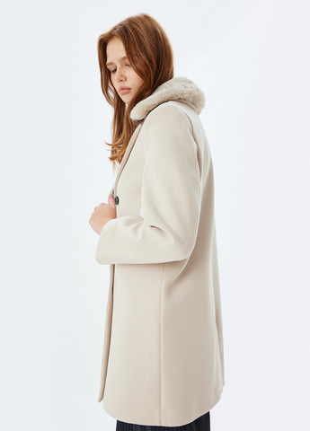 Айворі демісезонне Пальто двобортне KOTON
