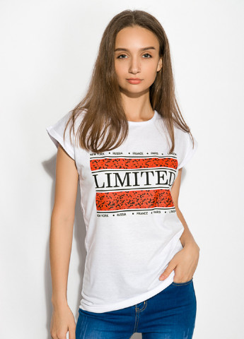 Белая летняя футболка Time of Style