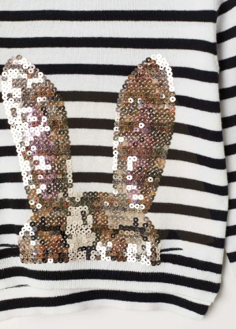 Белый демисезонный джемпер H&M