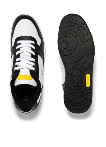 Чорно-білі Осінні кросівки Lacoste