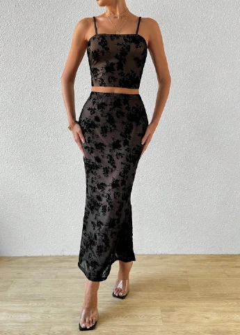 Костюм (топ, спідниця) SHEIN (316507482)