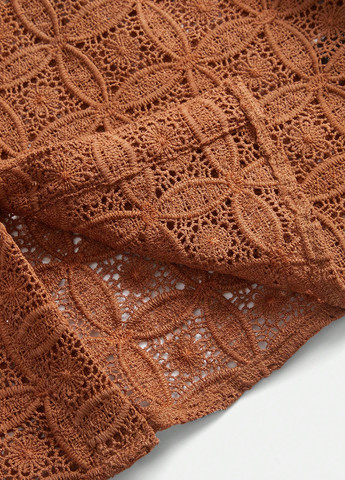 Розово-коричневая блуза SHEIN