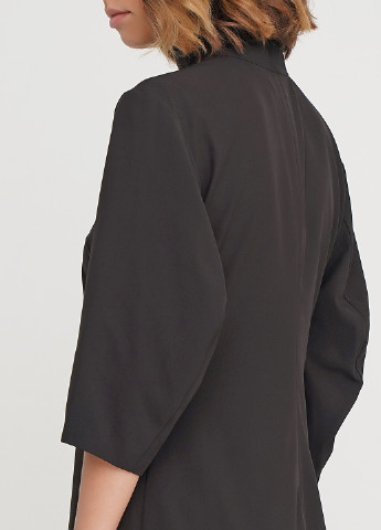 Черное кэжуал платье Gingier Studio однотонное