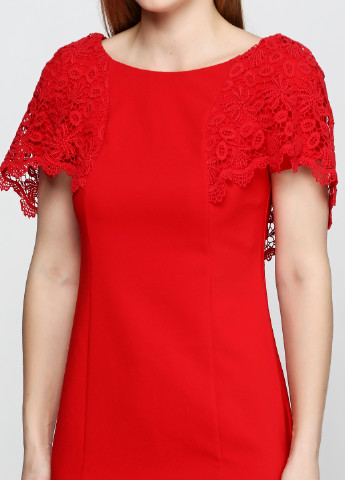 Красное кэжуал платье Carlino Richie
