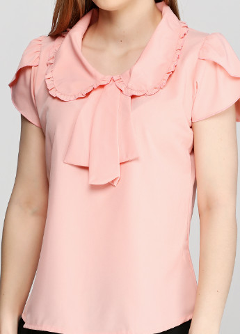 Світло-рожева літня блуза No Brand