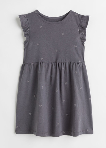 Тёмно-серое платье H&M (262738298)