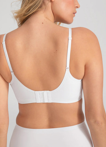 Білий безшовний бюстгальтер Honeylove без кісточок нейлон