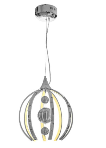 Люстра світлодіодна для спальні підвісна BR-940S/40W LED CH Brille (253885718)